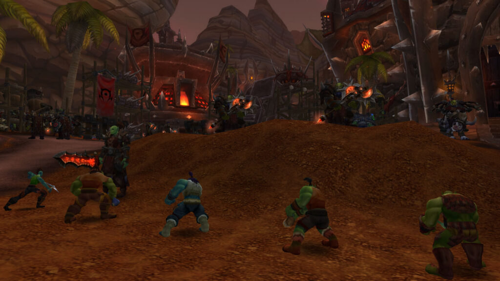 WoW orc training